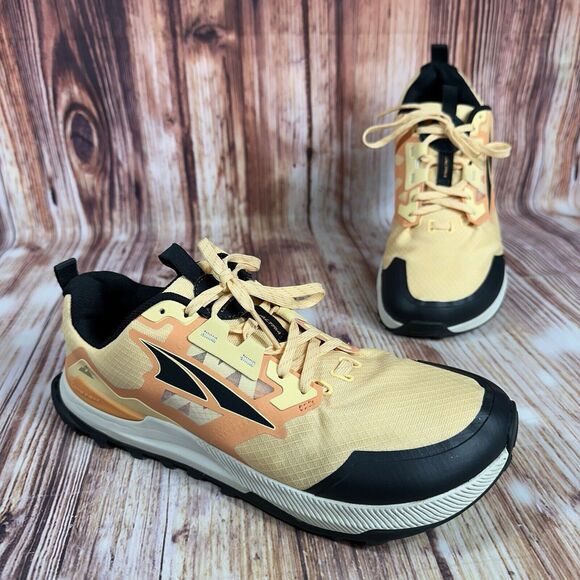 Altra Shoes - Altra LONE PEAK 7 Womens Size 9.5 Orange Trail Running Hiking Sneakers Shoes